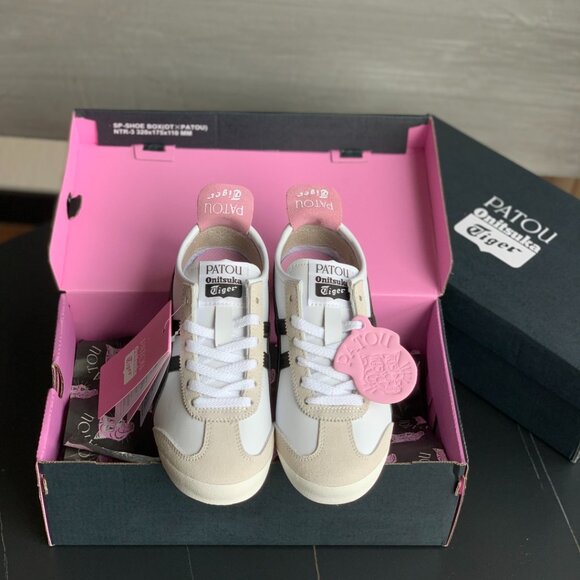 Patou x Onitsuka MEXICO 66 Men's Casual Sneakers Athletic Shoes